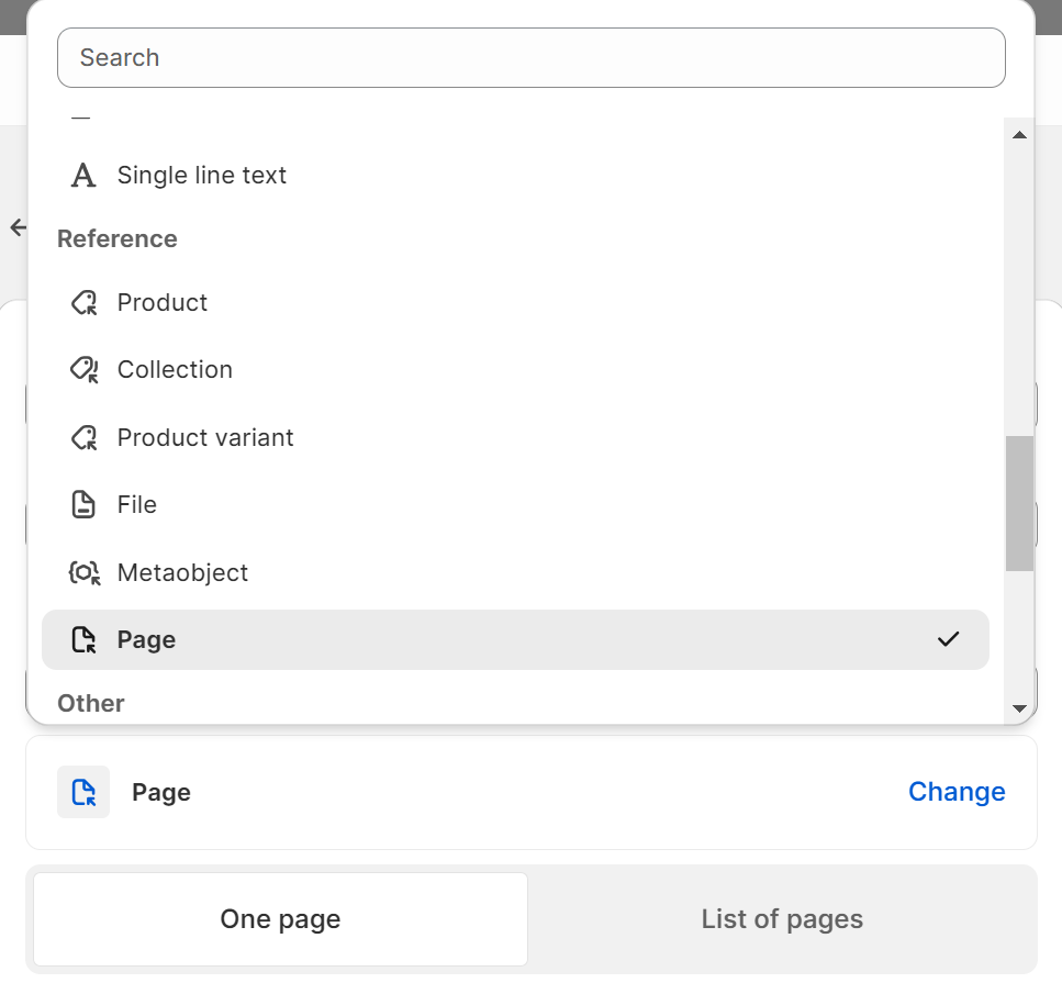 Size chart User Guides