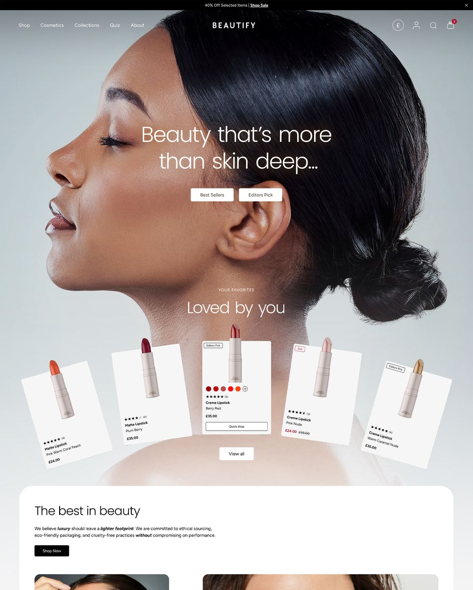 beautify